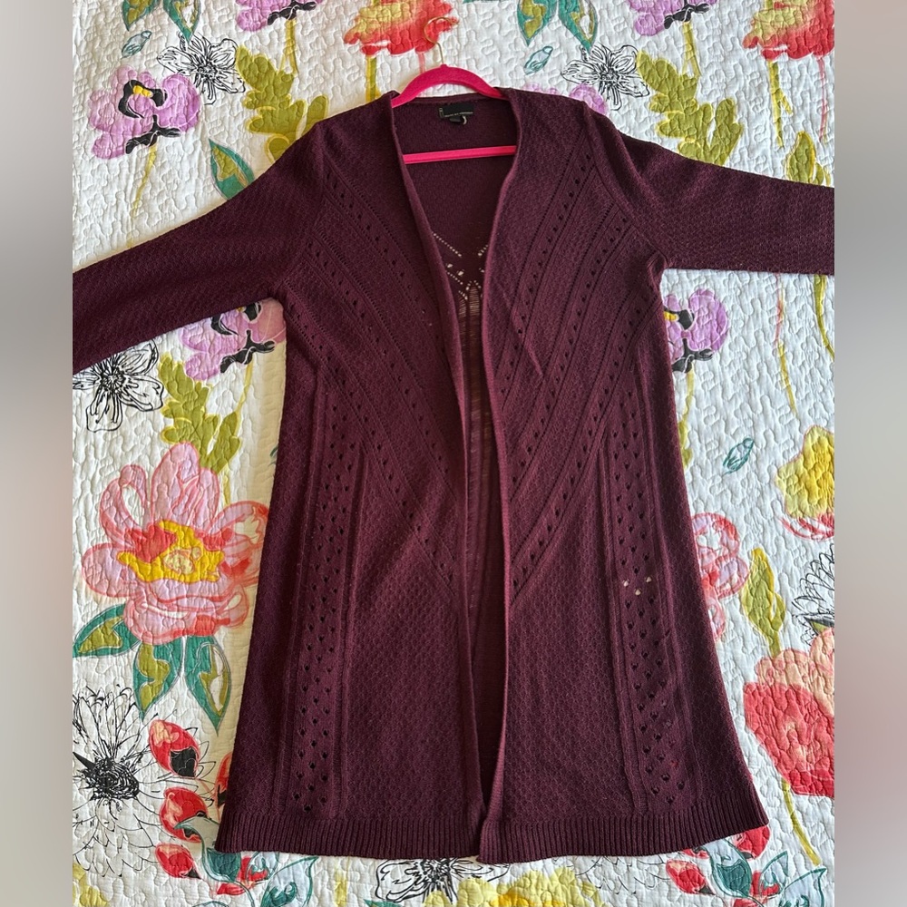 Jeans by Buffalo Knit Open Front Cardigan Sweater